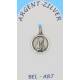 Médaille Argent Vierge Banneux 14 mm