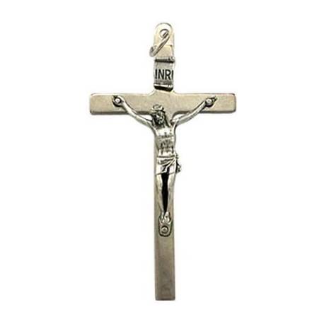 Croix - 8.5 X 4.5 cm - Métal nickelé