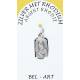 Médaille Argent Rhodié - Ste Rita
