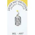Médaille Argent Rhodié - Ste Rita