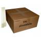 Carton de 500 cierges d'offrande - 25 gr - 28 cm - 12.5 KG