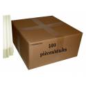 Carton de 500 cierges d'offrande - 25 gr - 28 cm - 12.5 KG