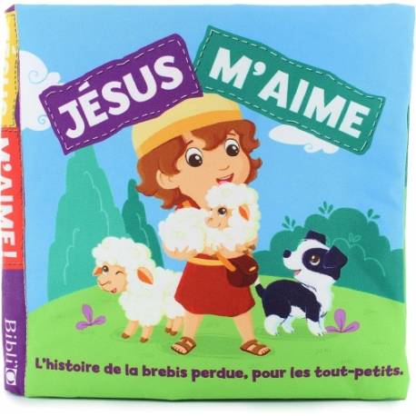 Livre tissus - Jésus m'aime
