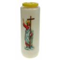 Neuvaine / Blanc / Christ Ressuscité
