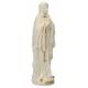 Statue 12 cm - Albâtre + Or - N. D. de Lourdes
