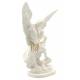 Statue 15 cm - Albâtre + Or - St Michel