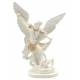 Statue 20 cm - Albâtre + Or - St Michel