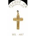 Croix Plaqué-Or - 22 X 15 mm