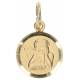 Medaille Engel - 12 mm - Verguld 