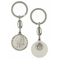 Sleutelhanger - Lourdes Versch. / H Kristoffel - 30 mm 