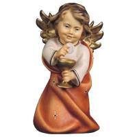 Houtsnijwerk Engel Met Kelk 6 Cm/Rosa 