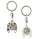 Porte-Clefs - St Christophe - Ste Rita - 33 x 29 mm