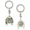 Porte-Clefs - St Christophe - Ste Rita - 33 x 29 mm