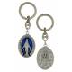 Sleutelhanger - Wonderbare Ov38 mm - Metaal + Email Blauw 