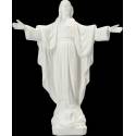 Statue Sacré Coeur de Montmartre 30 cm en résine blanche