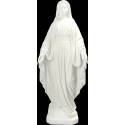 Statue Miraculeuse avec mains amovibles 60 cm en résine blanche