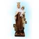 Statue vierge du Carmel 50 cm en résine