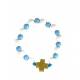 Tientallen wit blauw 