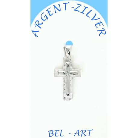 Croix Argent 18 X 12 Mm