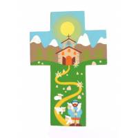 Croix Murale 15 cm Bon Berger