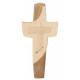 Houtsnijwerk Kruisbeeld - Verrezen Christus - H 15 Cm 2 Kleuren hout 