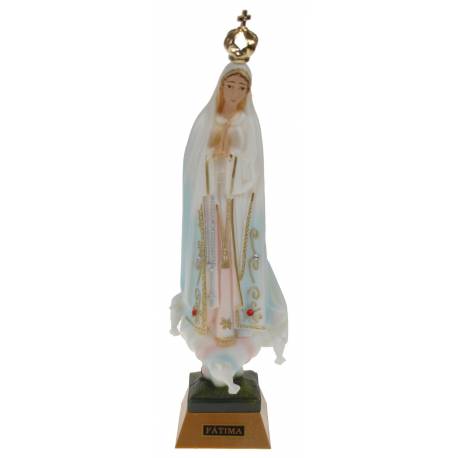 Statue 18 cm - Fatima - Yeux peints