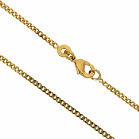 Ketting 50 cm + Karabijnhaak - Pl-Or 