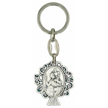 Porte-Clefs St Christophe / Arbre de vie