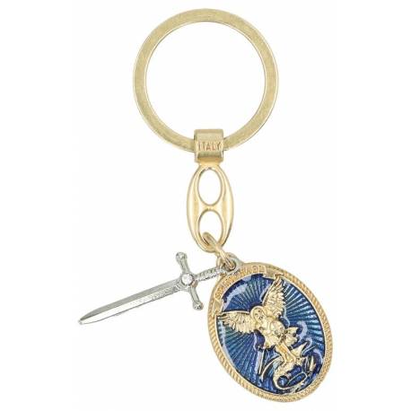 Sleutelhanger H. Michael + Zwaard 