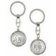 Porte-Clefs 30 mm St P.Pio / St Christophe