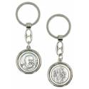 Porte-Clefs 30 mm St P.Pio / St Christophe