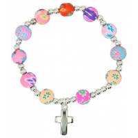 Bracelet-dizainier sur élastique Fimo