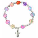Armband-tientje op elastiek Fimo 