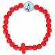 Armband op elastiek O.L.V. biddend Assort. kleuren 