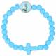 Armband op elastiek O.L.V. biddend Assort. kleuren 