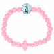 Armband op elastiek O.L.V. biddend Assort. kleuren 