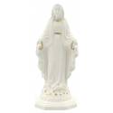 Statue 12 cm - Albâtre + Or - Vierge Miraculeuse