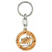 Porte-clefs du Jubilé 2025 Bois d'olivier