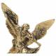 Statue 12 cm - Albâtre bronzé - St Michel