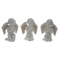 Ange priant 7 cm - 3 / set - 6 / bte