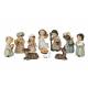 Personnages de crèche de Noël - 11 figurines de 13 cm