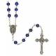 Rozenkrans Lapis Lazuli + Schrijn 
