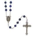 Rozenkrans Lapis Lazuli + Schrijn 