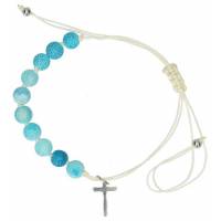 Armband op koord - agaat 