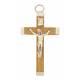 Croix - 45 mm - Bois Brun Naturel