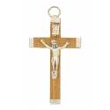 Croix - 45 mm - Bois Brun Naturel