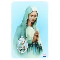Carte-Méd-Prière - Vierge Priante - NL