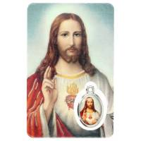 Kaart-Med-Gebed - H Hart / Onze Vader - FR 