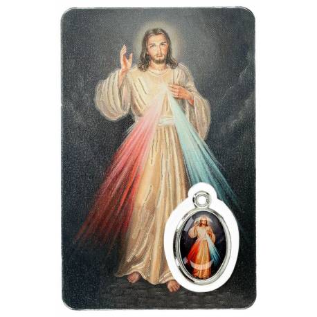 Carte-Méd-Prière - Christ Miséricordieux - FR