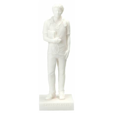 Statue 15 cm - Albâtre - Bienheureux Carlo Acutis